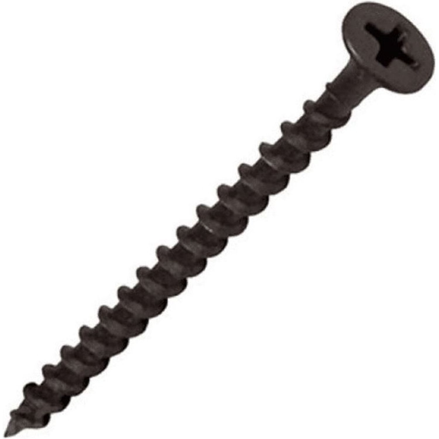 Picardy Phosphate Drywall Screws (Pack Of 100) - Black / 1