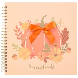 Autumn Spiral Scrapbook