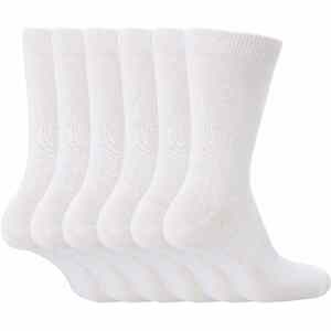 6 Pack Kids Plain Soft Solid Coloured Cotton Socks