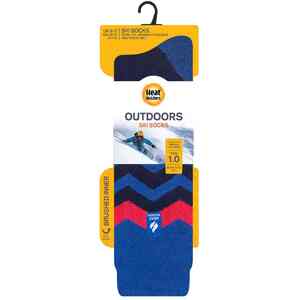 Mens Thin Warm Winter Knee High Lightweight Thermal Ski Socks