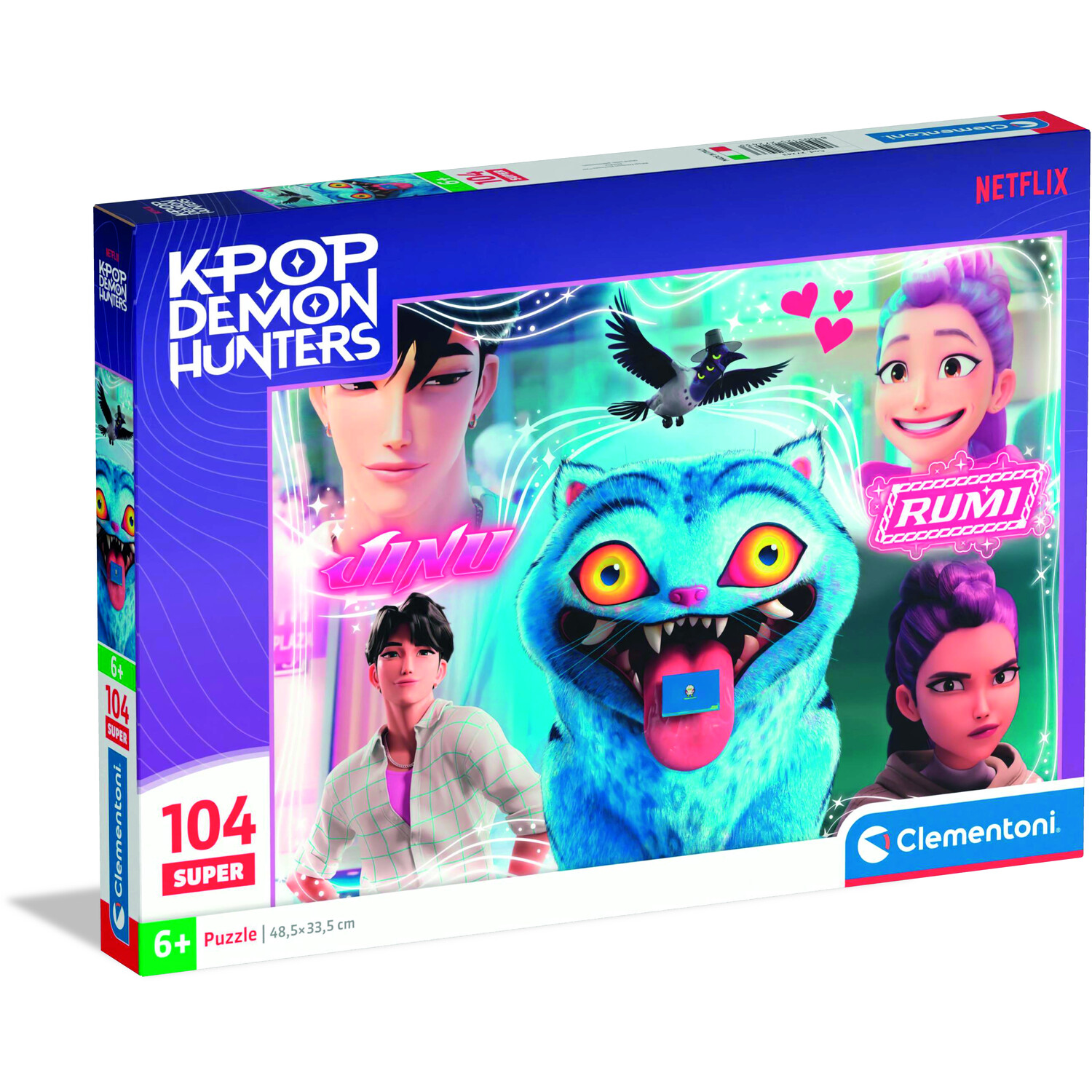 Clementoni 104 Piece K Pop Demon Hunters Puzzle