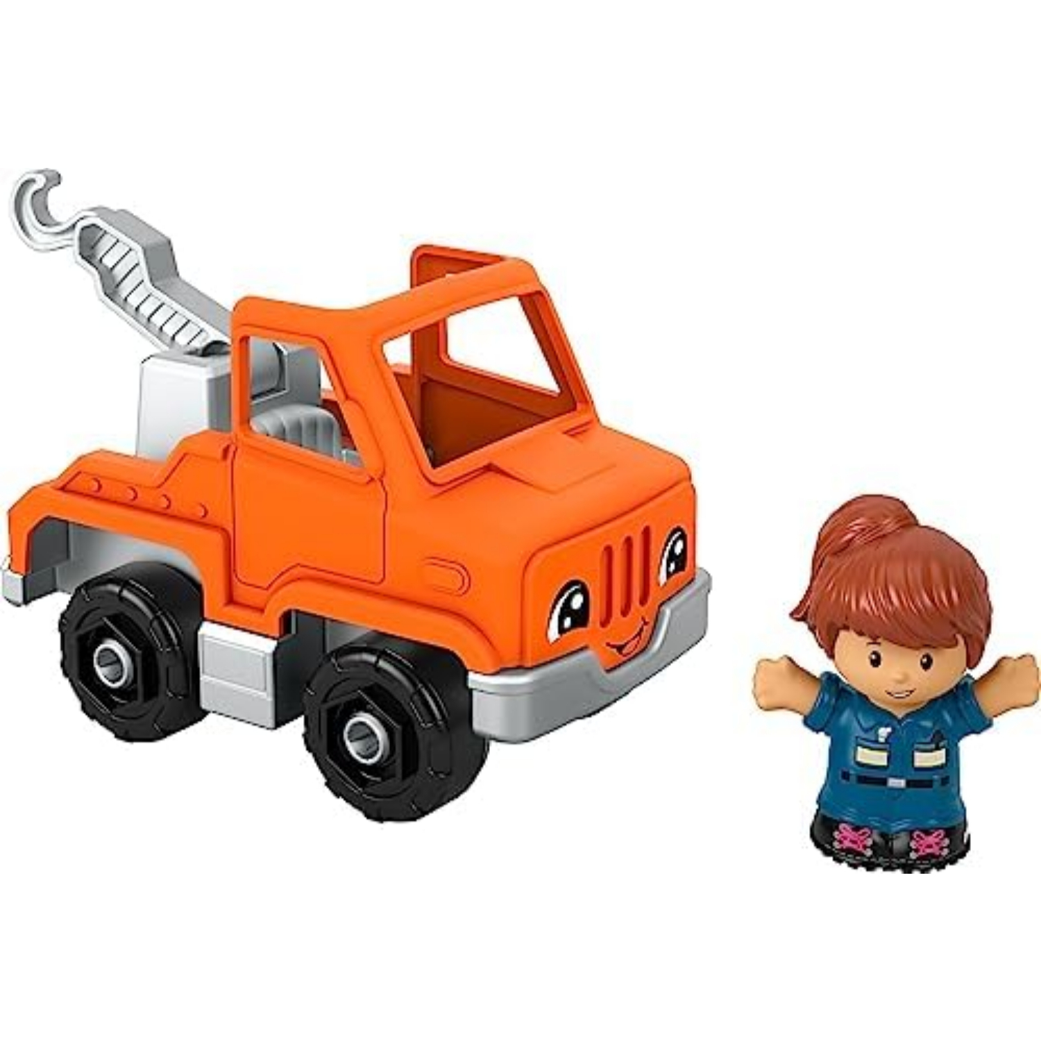 Fisher-Price Little People Help And Go Tow Truck And Figure - Assorted