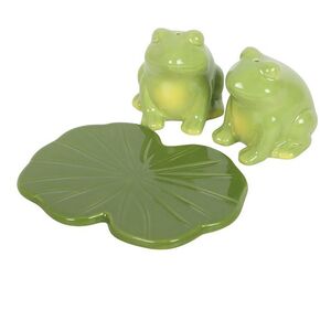 Something Different Luna Frog Salt and Pepper Shakers