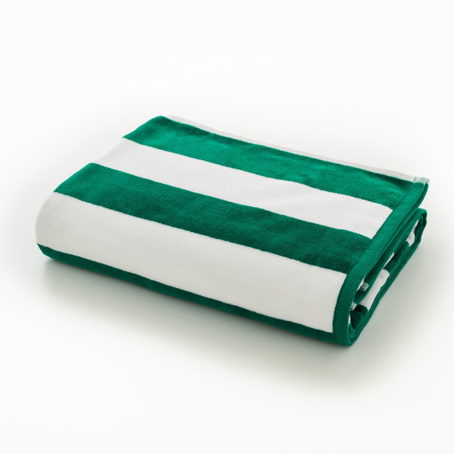 Deyongs Cabana Bay Beach Towel Orange - Green