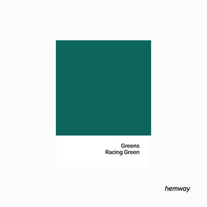 Hemway Chalk Paint Flat Matt Racing Green 1L