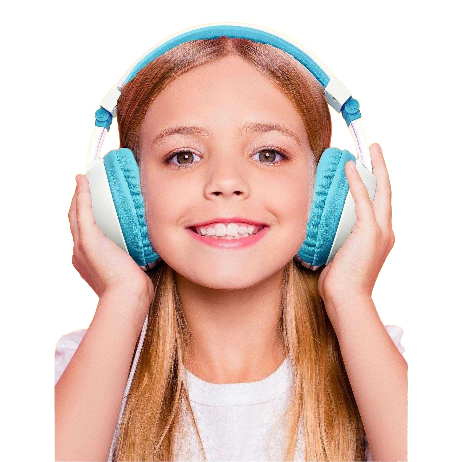 Crayola Childrens/Kids Customisable Wireless Headphones - Blue