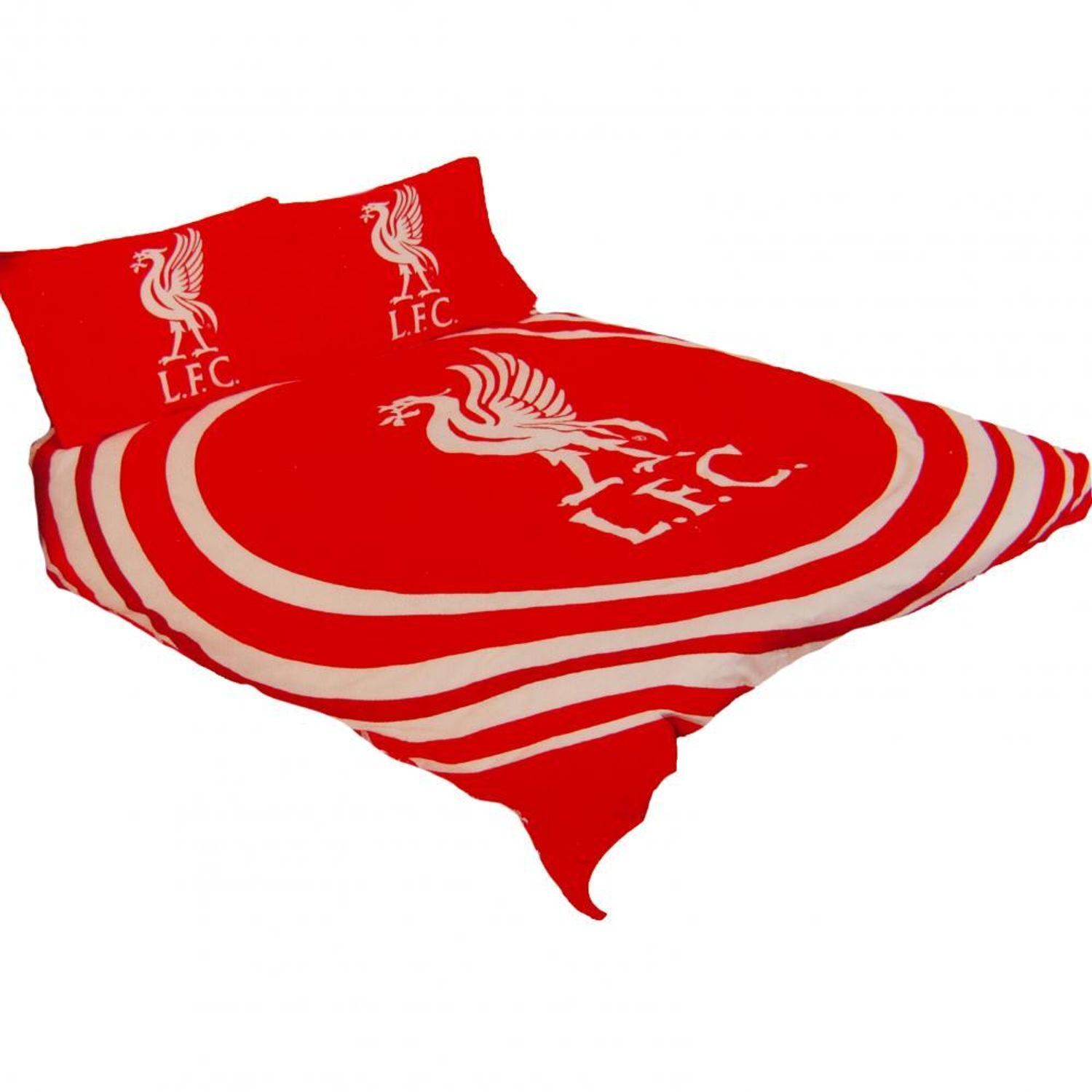 Liverpool Fc Pulse Double Duvet Set - Red