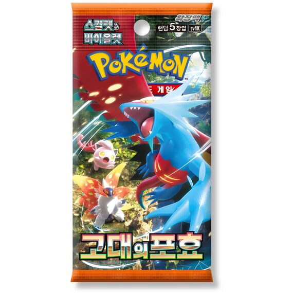 Pokemon Cards Korean Paradox Rift Single Booster Pack