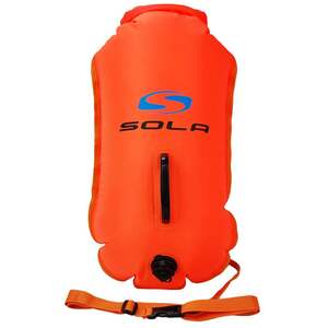 Orange Inflatable Swim Buoy Large 28 Litre Tow Float