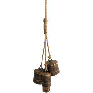 Rustic Gold Hanging Bells