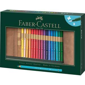 Faber-Castell Albrecht Dürer Artists' Watercolour, Multicoloured, Pencil Roll of 31