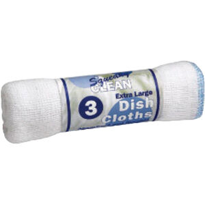 Squeaky Clean Extra Large Dish Cloths (Pack of 3)