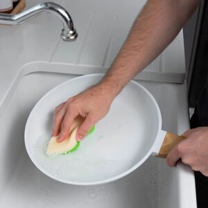 Fairy Tear Drop Scrubber Washing Up Scourer Sponge Dual Sided