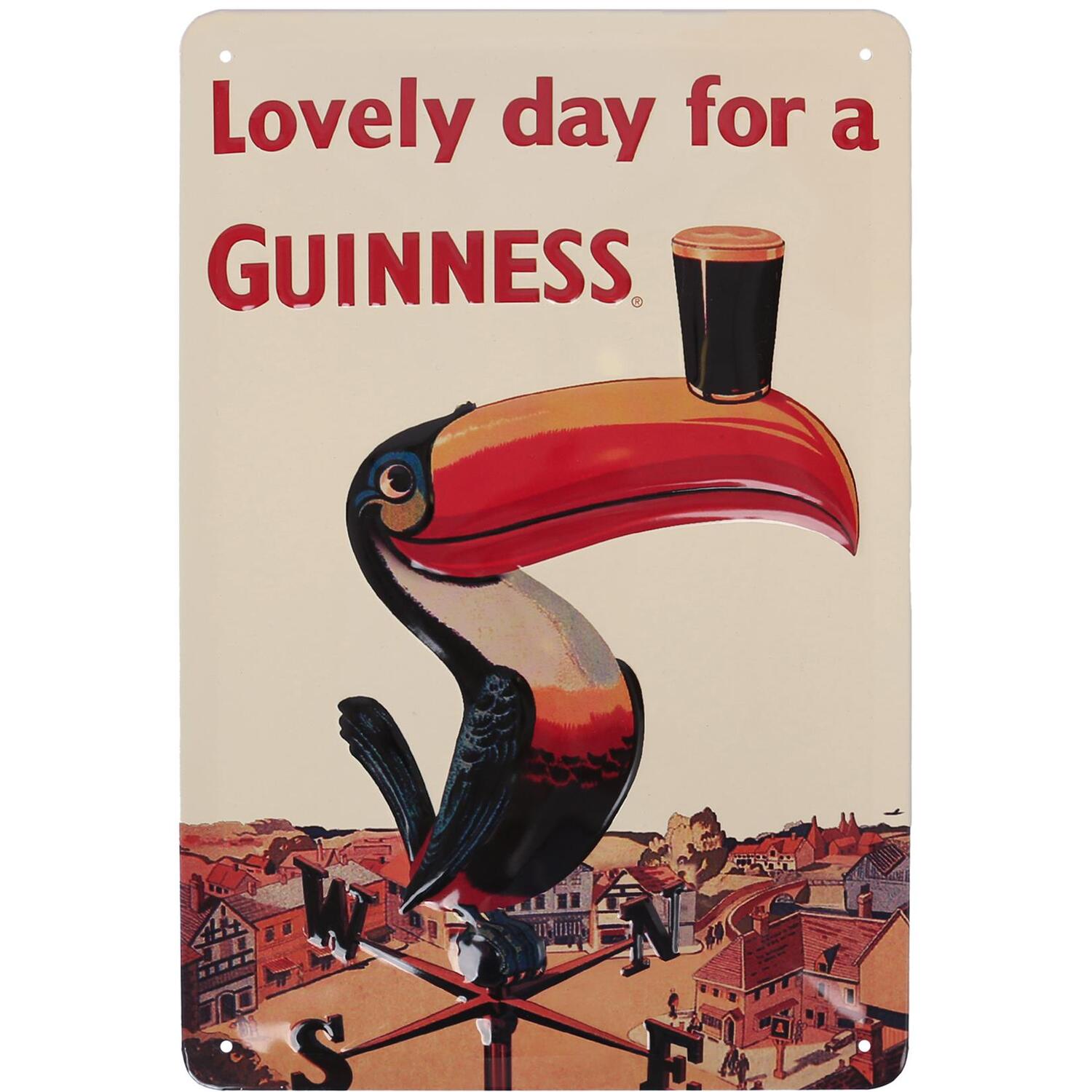 Guinness Metal Wall Sign (Toucan) - Image 3