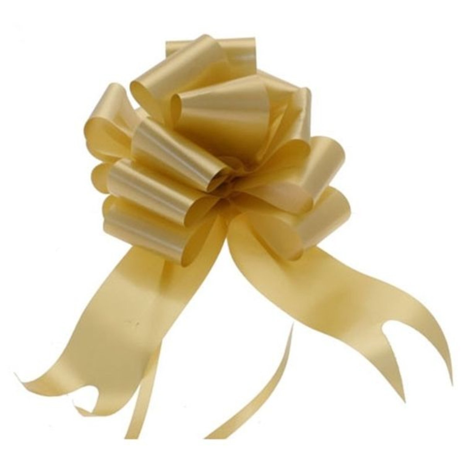  - Pull Bow 50mmGold Party Decoration - Image 3