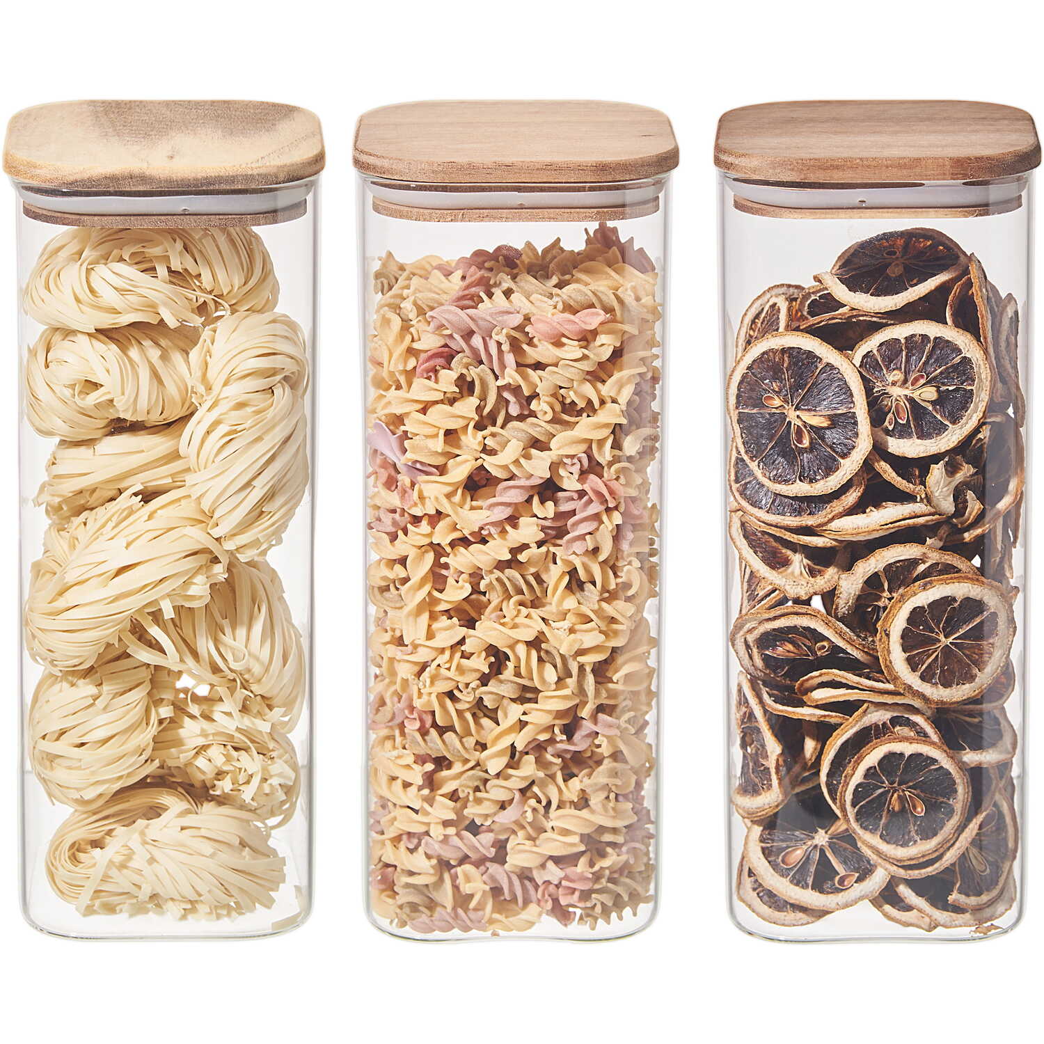 Image of Eden & Willow Square Glass Storage&hellip;