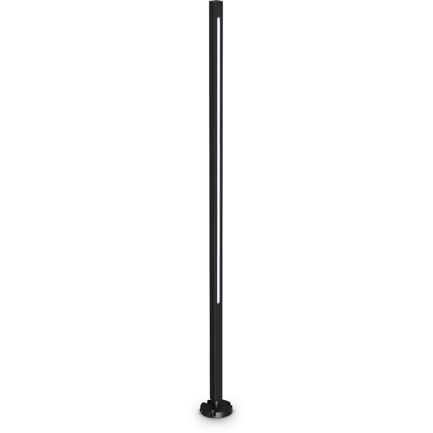 Ideal Lux Lighting Jedi Bollard Light Black B - Black