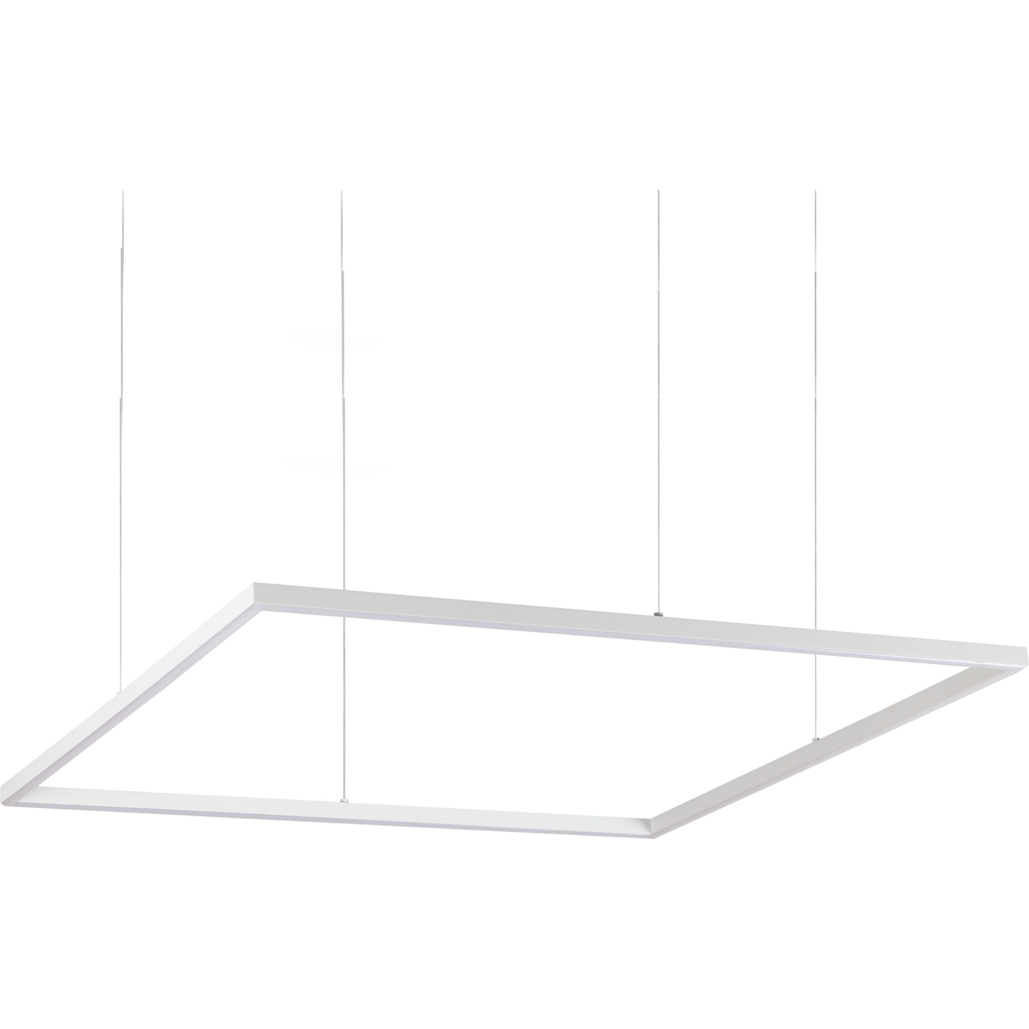 Ideal Lux Lighting Oracle Pendant Light White C - White