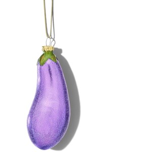 Aubergine Christmas Tree Decoration