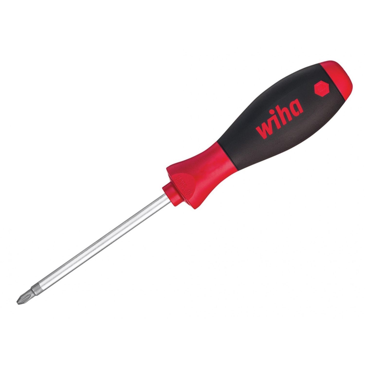 Wiha Softfinish Screwdriver, Pozidriv Tip B - Multi Colour