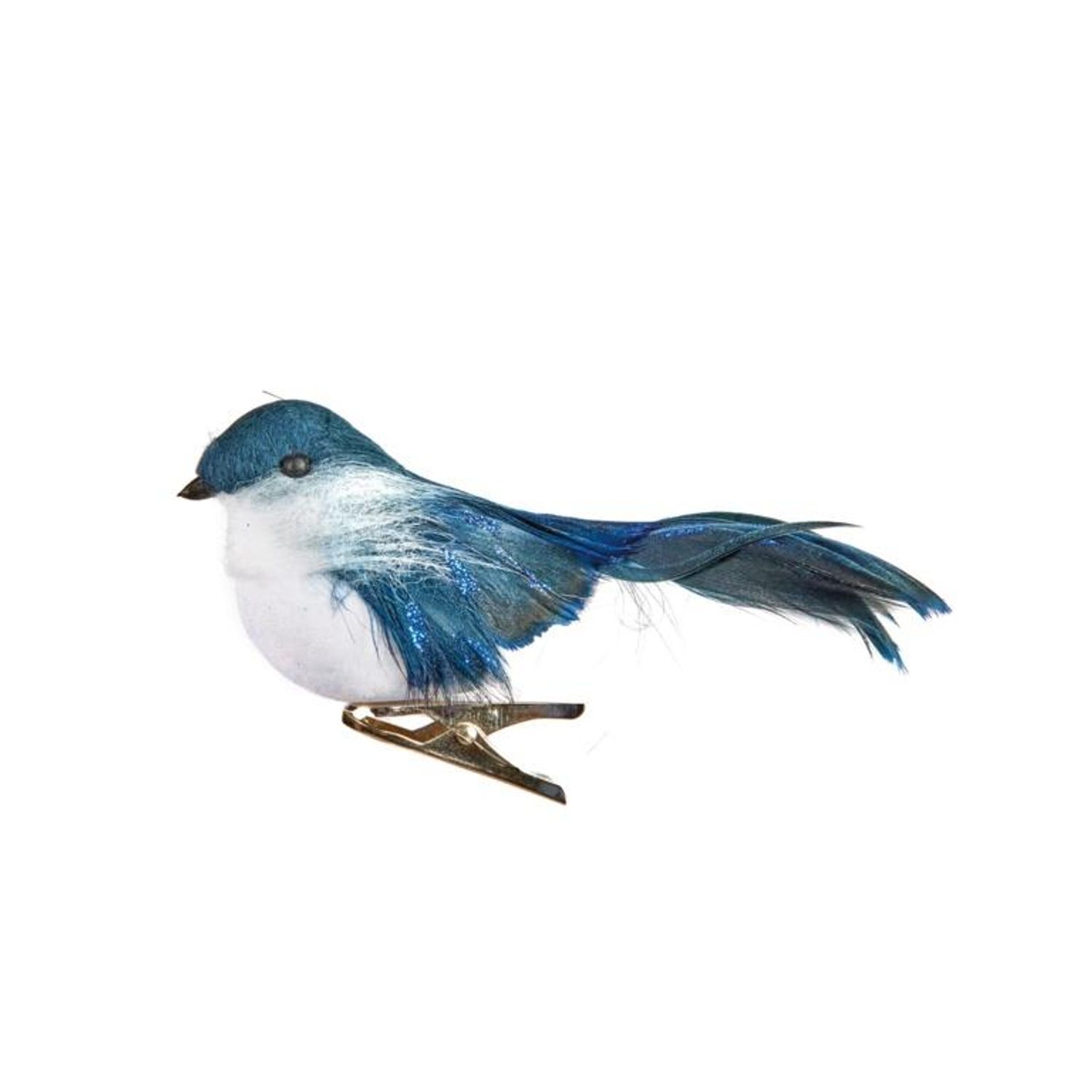Premier Robin Christmas Decoration A - Midnight Blue