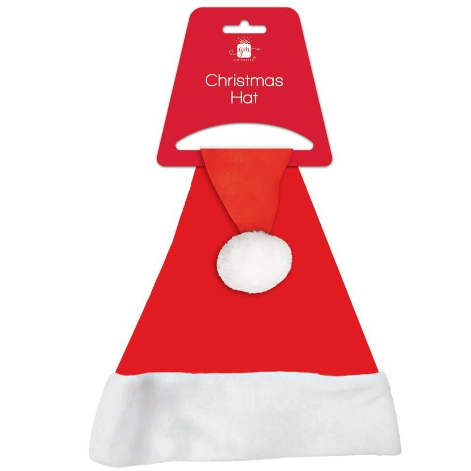 Kdmd Unisex Red Felt Santa Hat 10 Pack Christmas Ornament - Image 2
