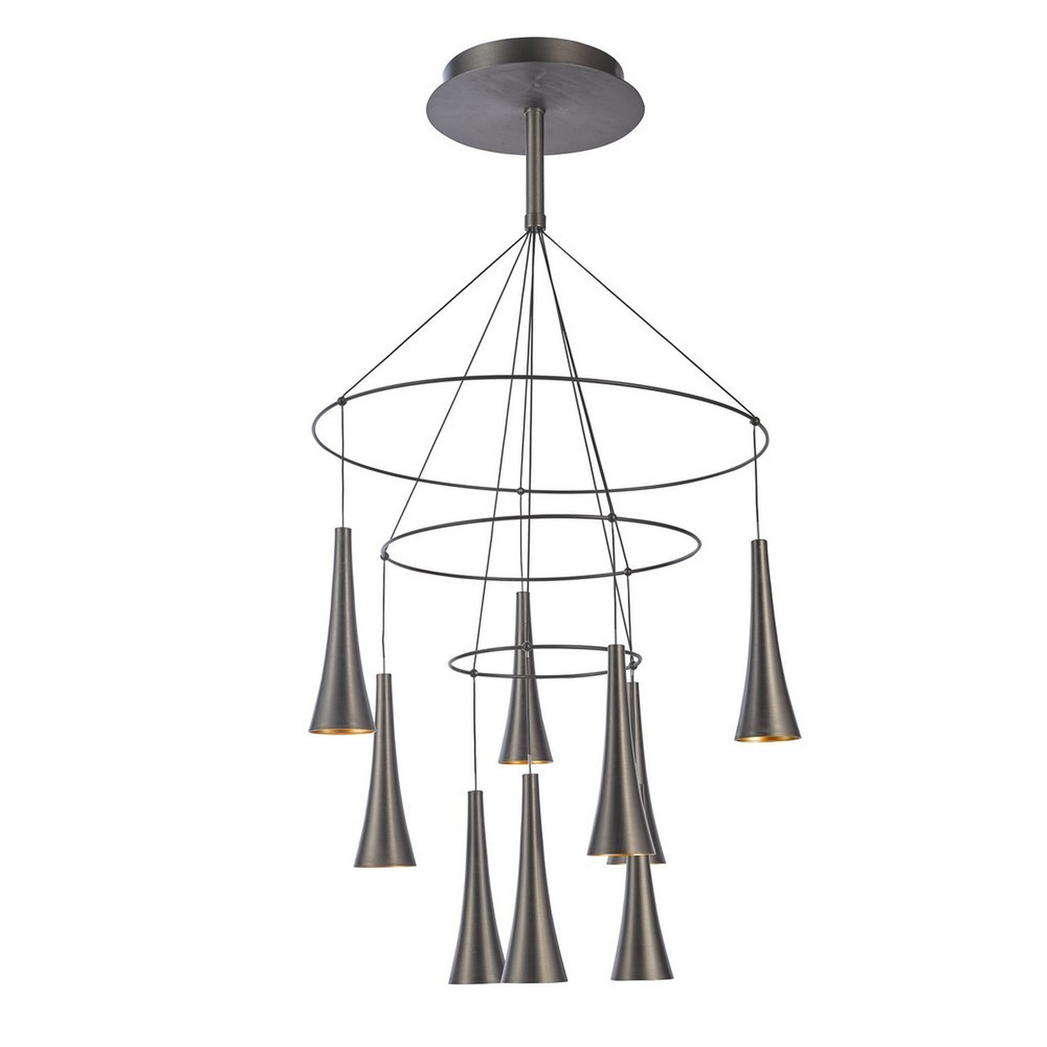 Italux Lighting Modern Pendant Light Brown H - Brown