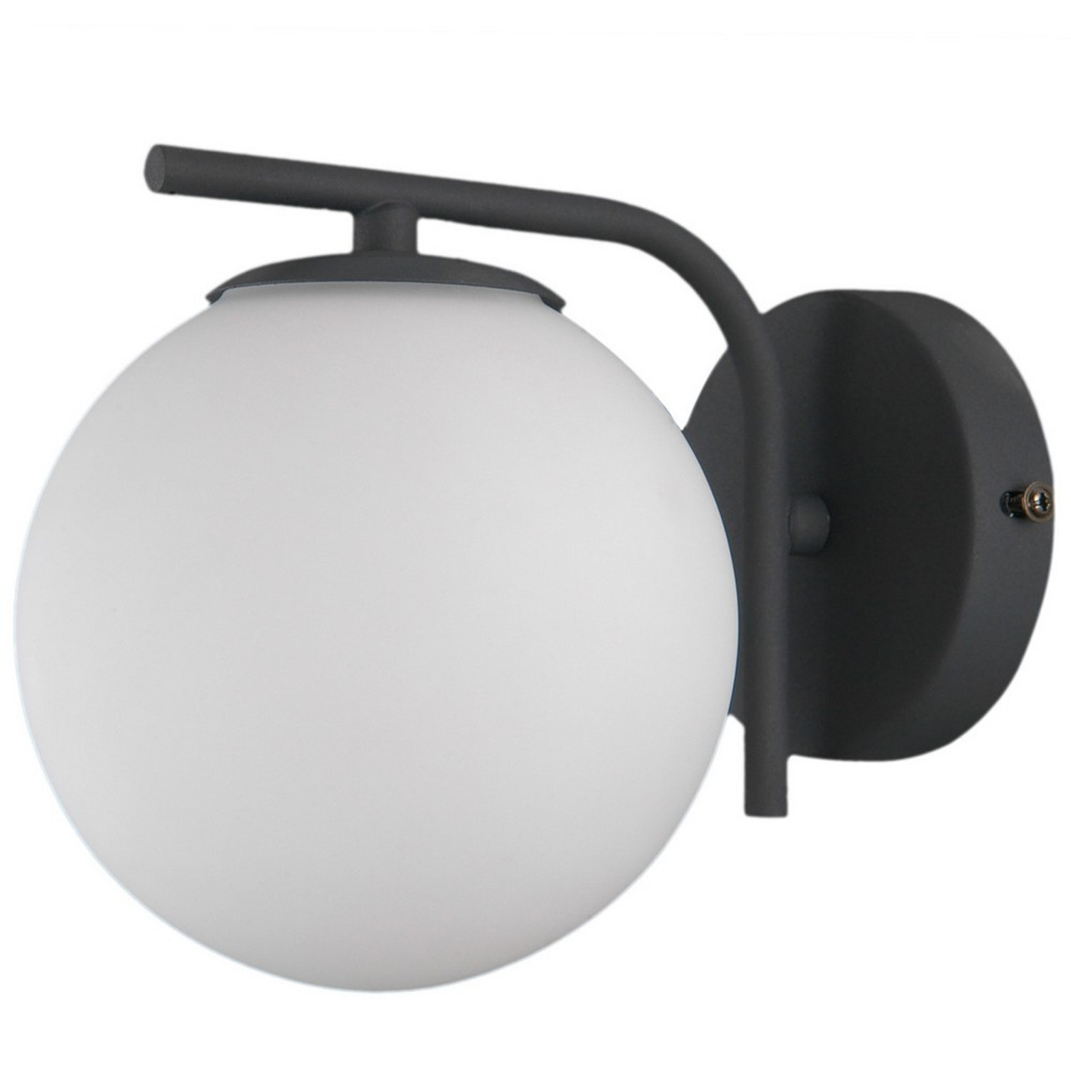 Italux Lighting Modern Wall Light Black - Black