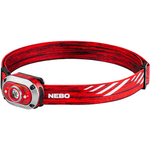 NEBO Mycro 450 (Red)  450-Lumen Rechargeable Headlamp & Cap Light