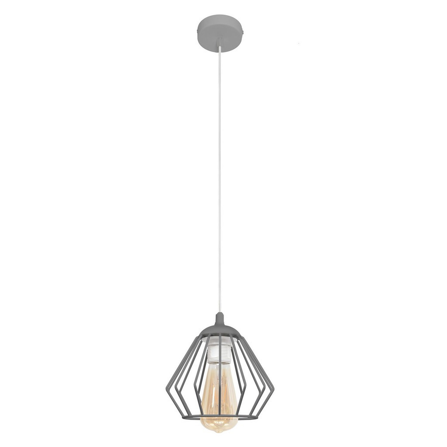 Helam Lighting Agat Pendant Light Grey