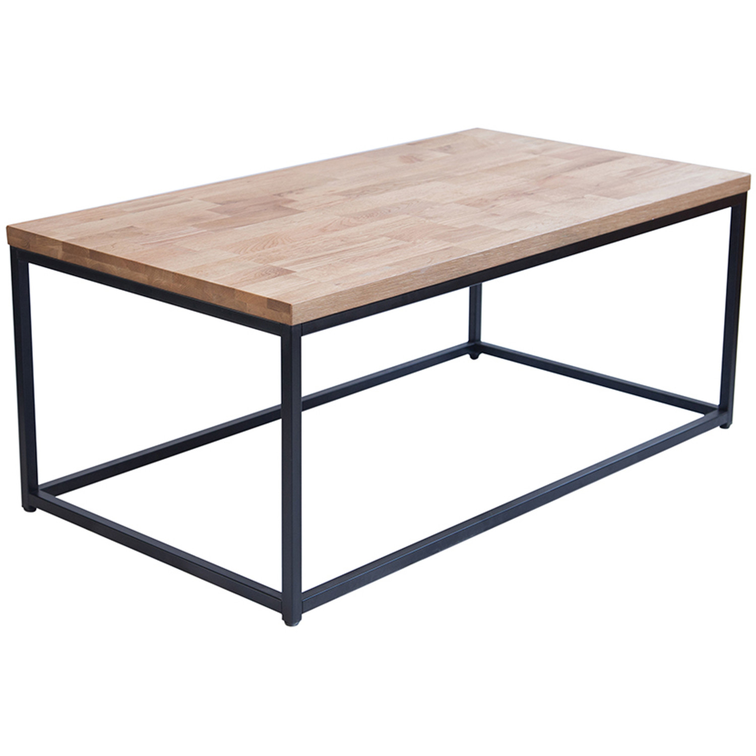 Mirelle Coffee Table - Oak/Black thumbnail
