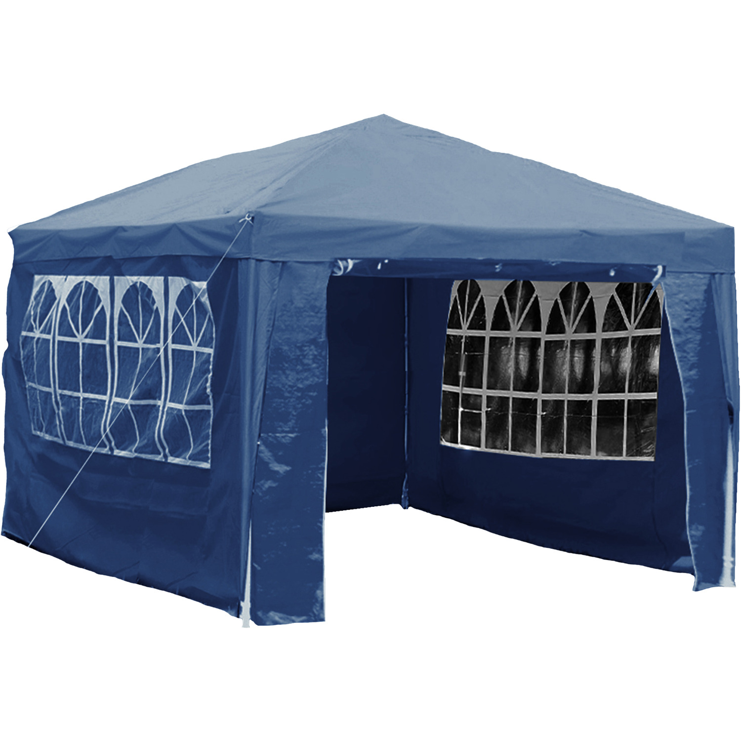 Lassic - Gazebo With Sides 3x4m - Blue thumbnail