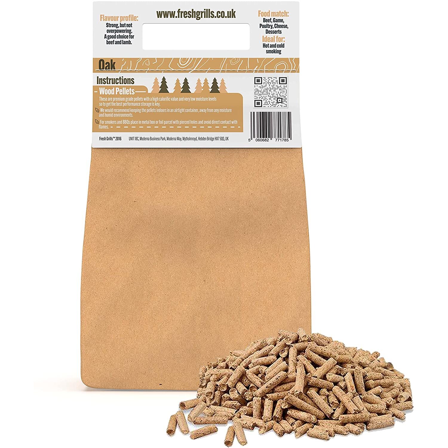 Fresh Grills Smokehouse Essentials Wood Pellets 1.5kg