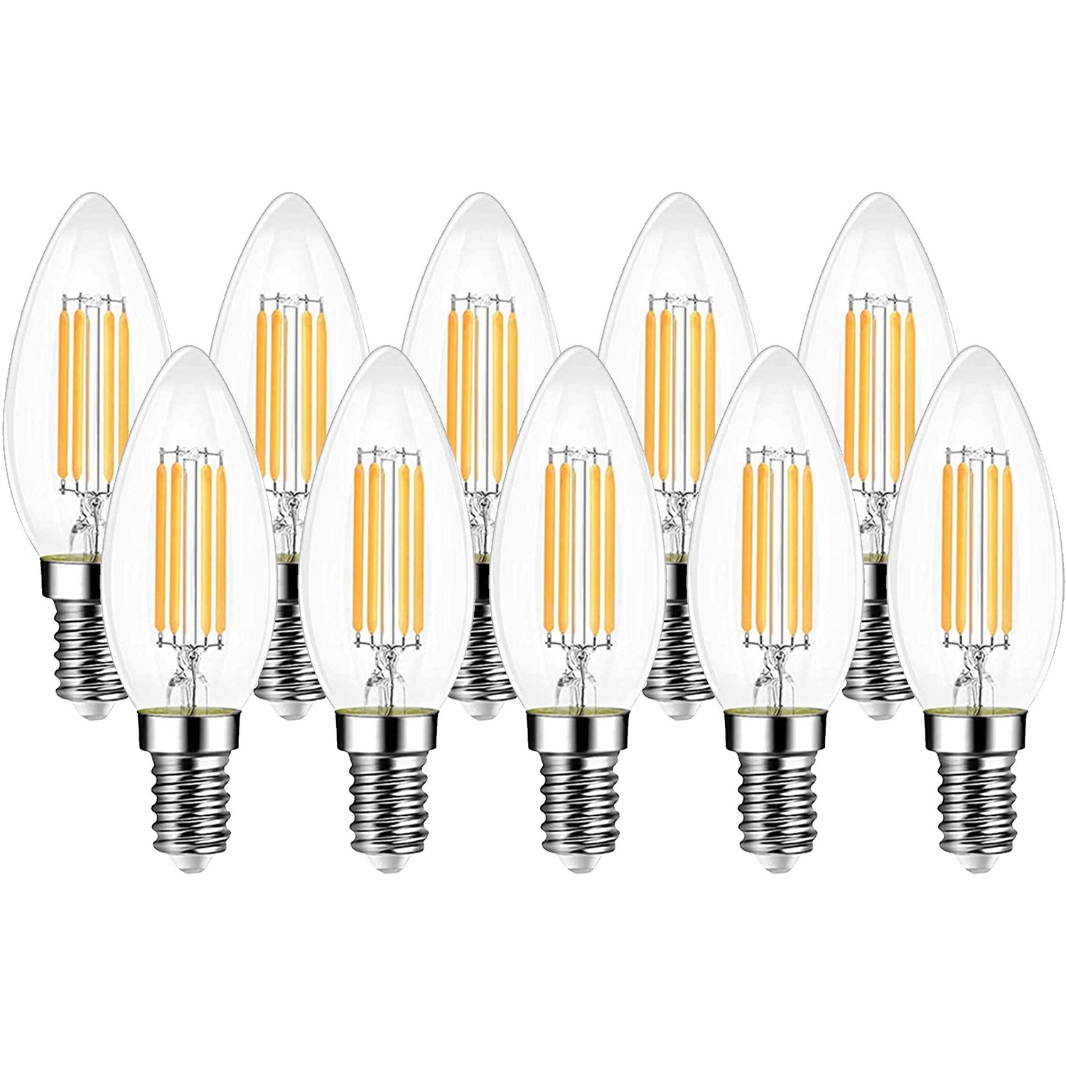 Image of 6W LED Candle Light Bulb E14,&hellip;