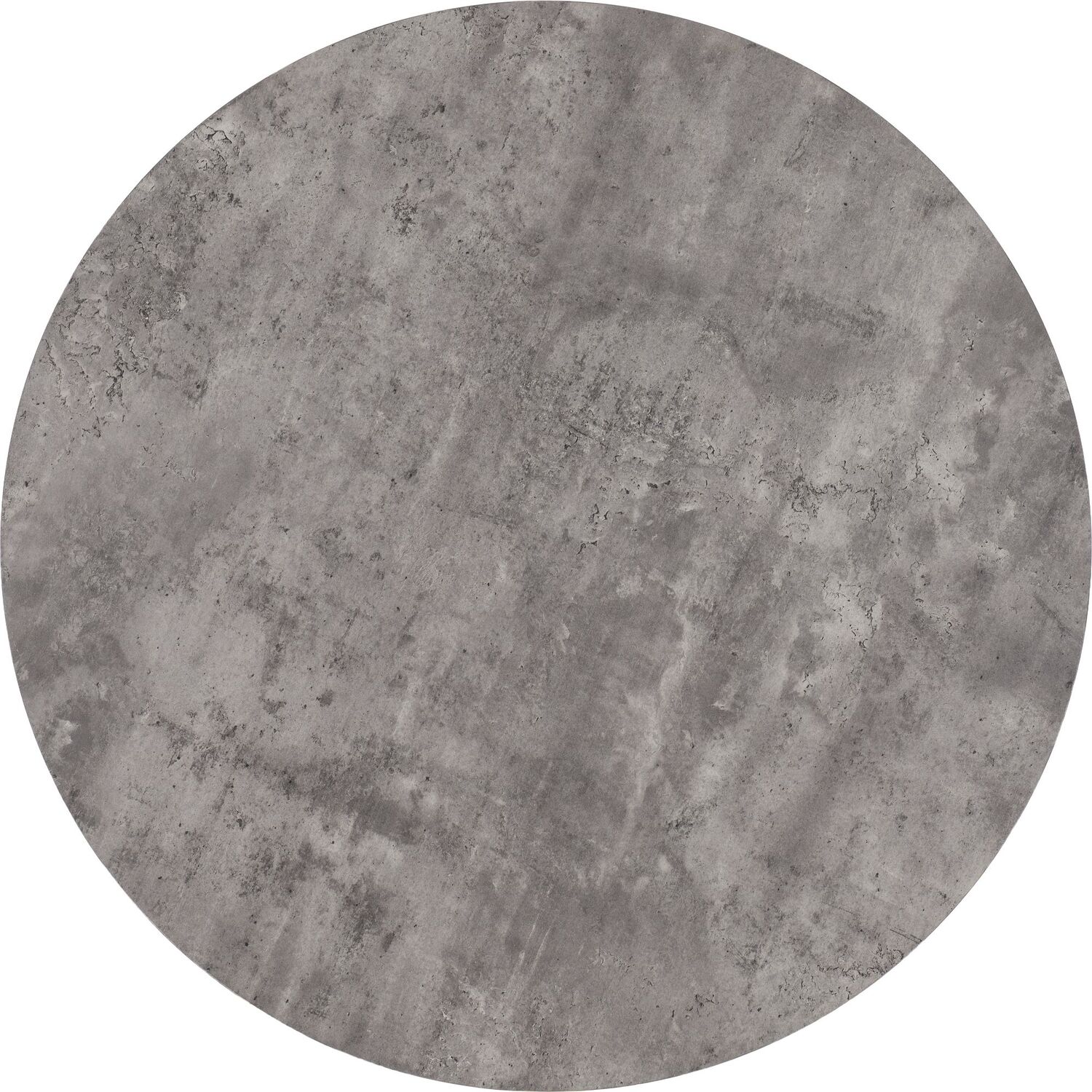 Athens Round Dining Set - Concrete Effect