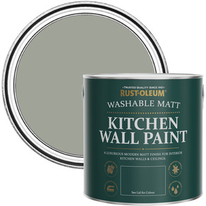 Rust-Oleum  Kitchen Wall Paint Matt  - Tea Leaf 2.5L