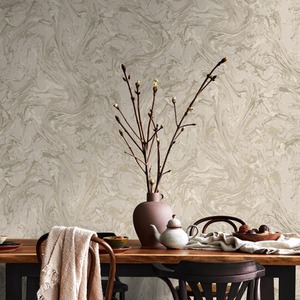 Holden Liquid Marble Swirl Effect Wallpaper