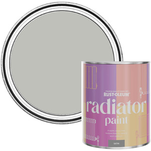 Rust-Oleum Radiator Paint in Satin Finish - Flint 750ml