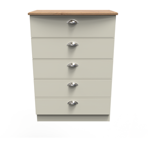Victoria Ready Assembled 5 Drawer Chest