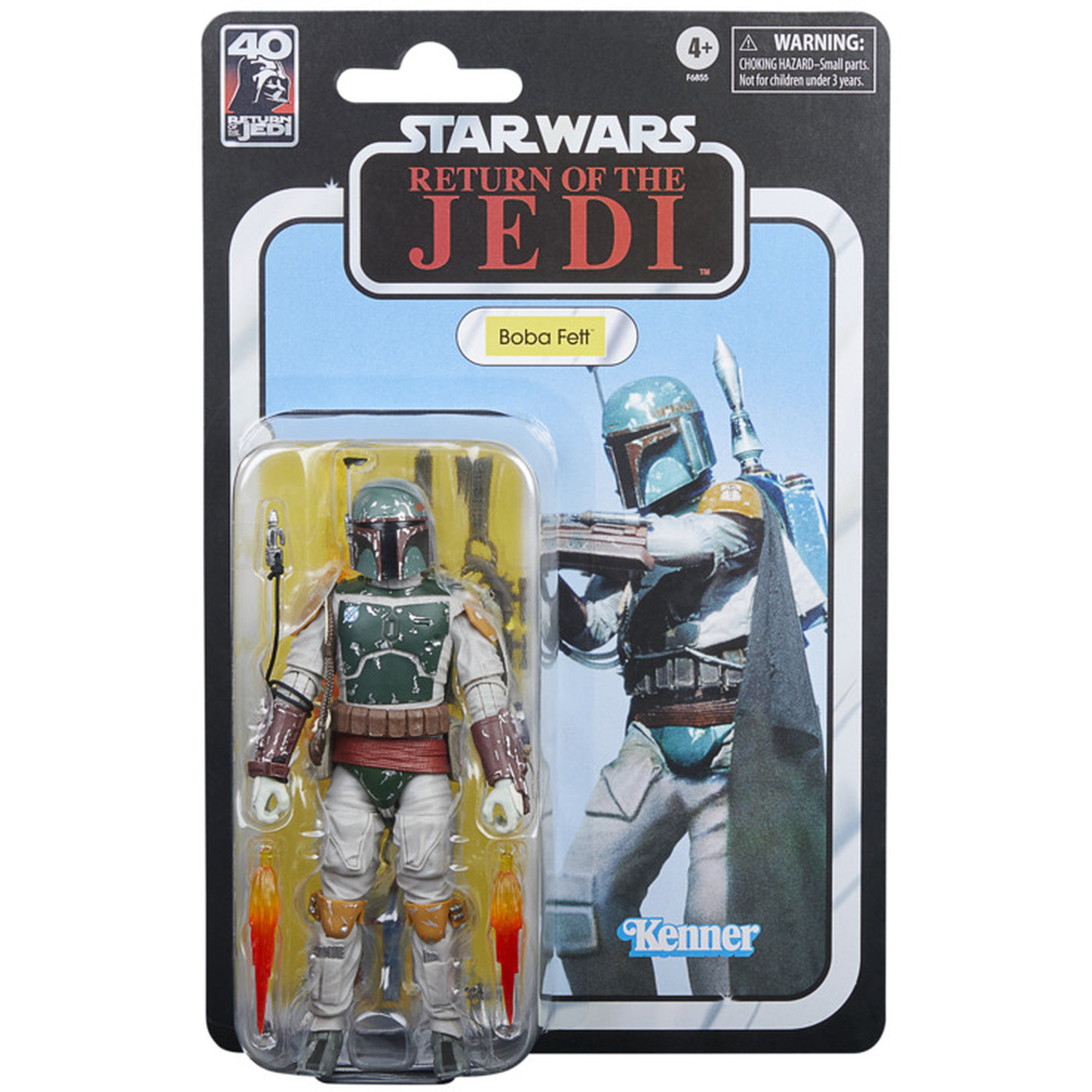 Image of Boba Fett Return of the Jedi 40th Anniversary - Silver