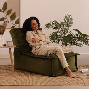 icon Dolce Velvet Bean Bag Lounger