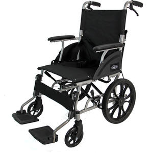 Aluminium Wheelchair Lightweight Folding Travel Aid