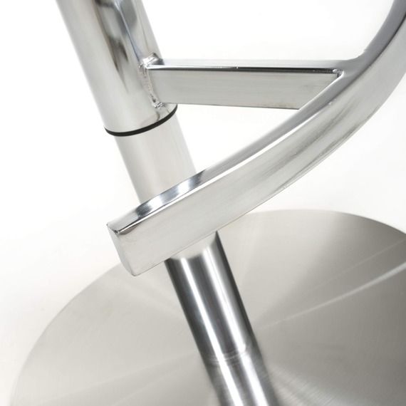 Sigma Brushed Velvet Bar Stool