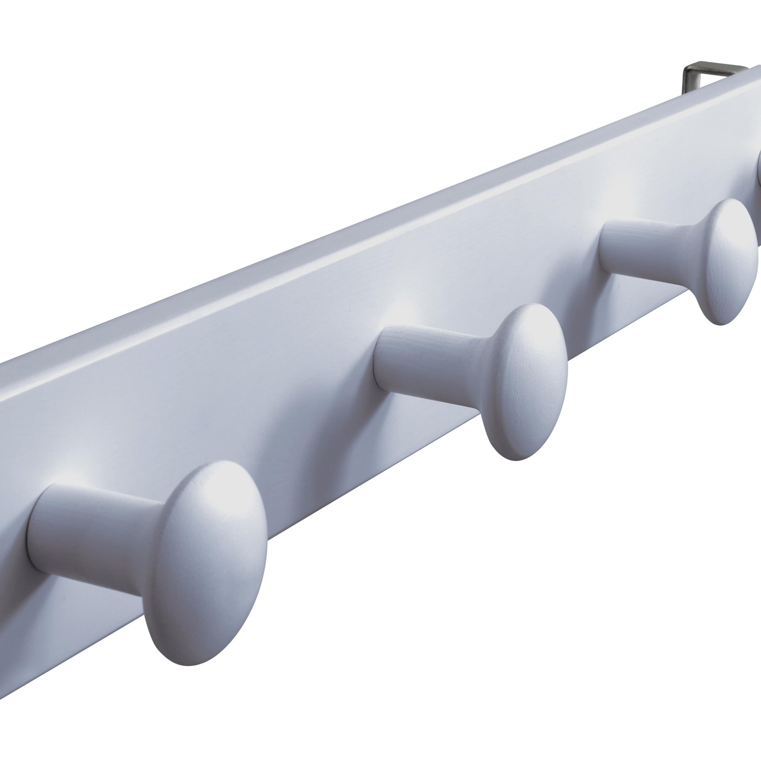 Coat Hook Peg Rail For Midsleeper Cabin Bed In Grey - Grey