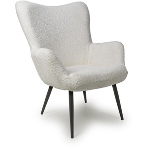 Bordeaux Textured Chenille Effect Armchair