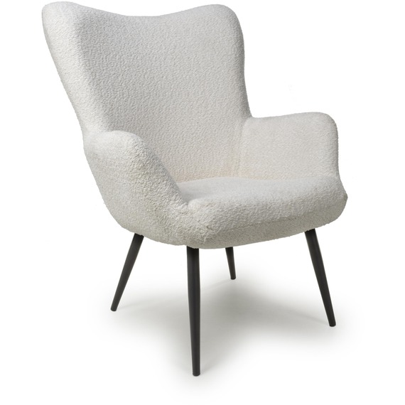 Bordeaux Textured Chenille Effect Armchair