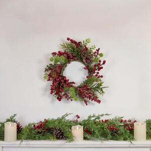 Berries Leaves Wreath