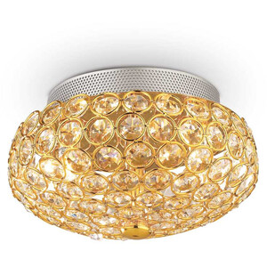 King 3 Light Ceiling Flush Light