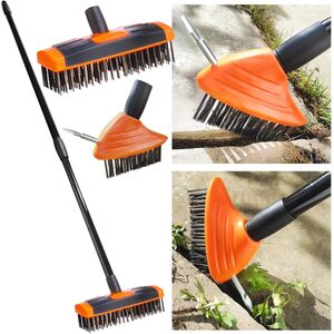 3-in-1 Patio Cleaning and Weeding Brush