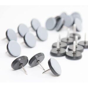 Set of 24 Nail-On Furniture Sliders